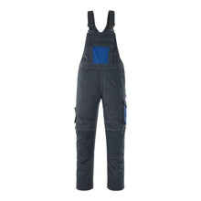 MASCOT® Leipzig salopette, noir bleu/bleu maïs