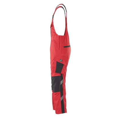 MASCOT® Leipzig salopette, rouge/noir
