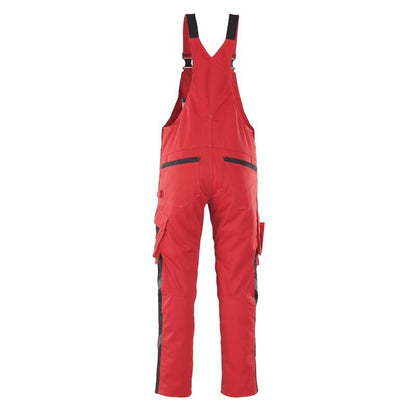 MASCOT® Leipzig salopette, rouge/noir