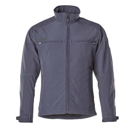 MASCOT® Dresden Soft Shell Veste, noir-bleu