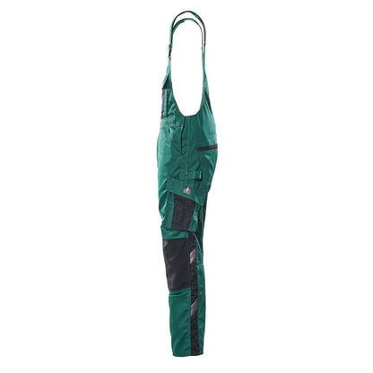 MASCOT® Augsburg salopette, vert/noir