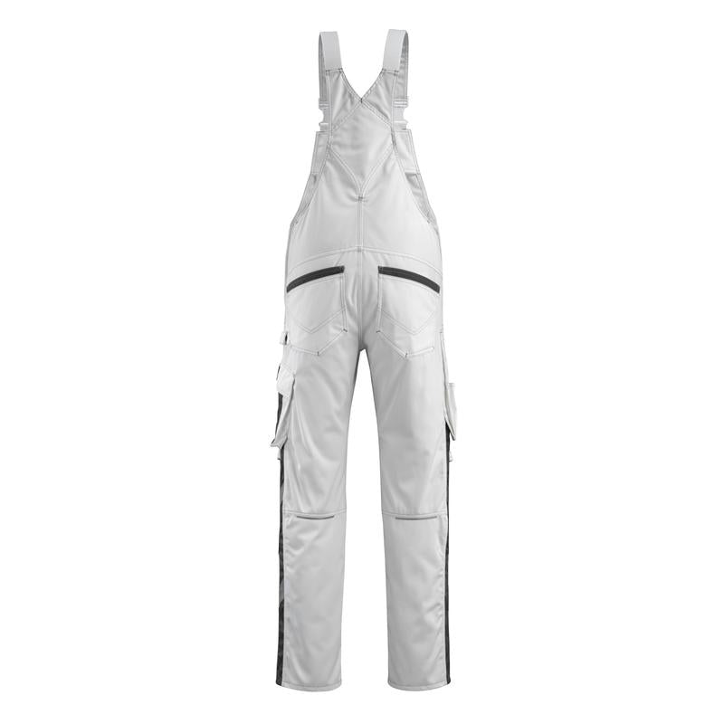 MASCOT® Augsburg salopette, blanc/anthracite foncé