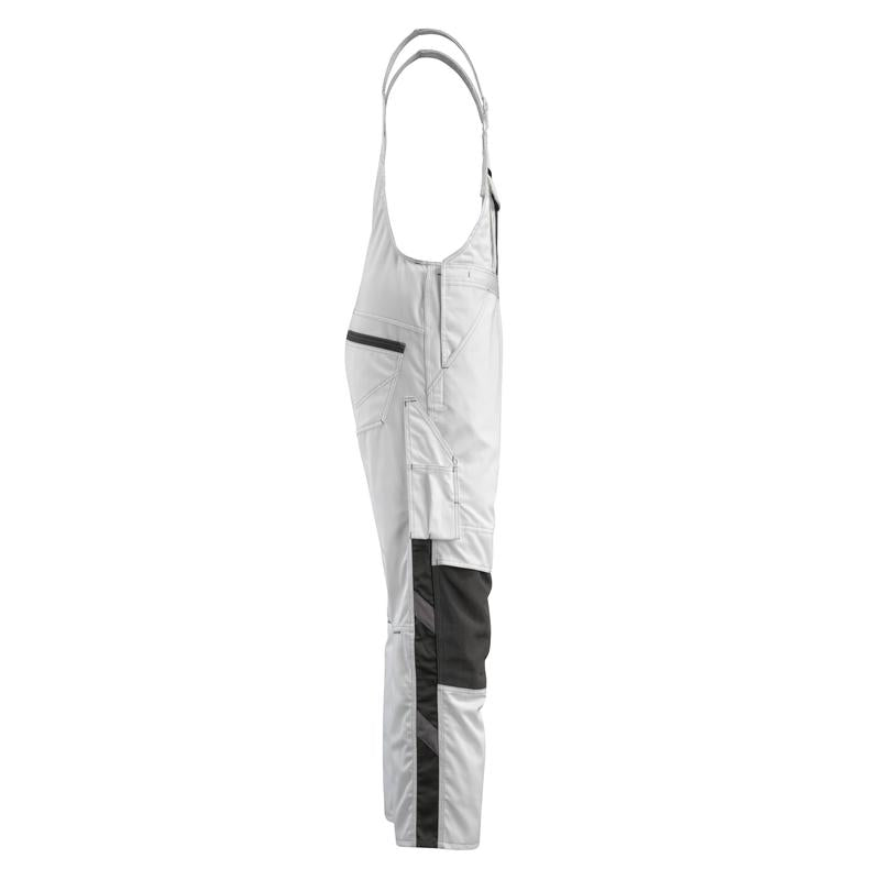 MASCOT® Augsburg salopette, blanc/anthracite foncé