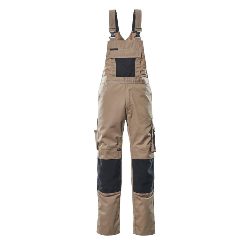 MASCOT® Augsburg salopette, kaki clair/noir