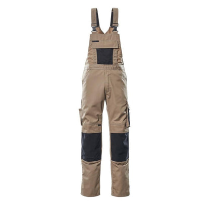 MASCOT® Augsburg salopette, kaki clair/noir