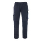 Pantalon MASCOT® Erlangen, bleu noir/bleu maïs