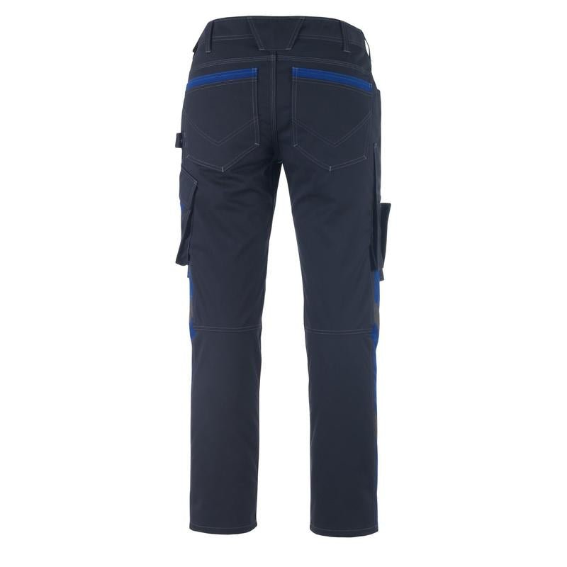 Pantalon MASCOT® Erlangen, bleu noir/bleu maïs