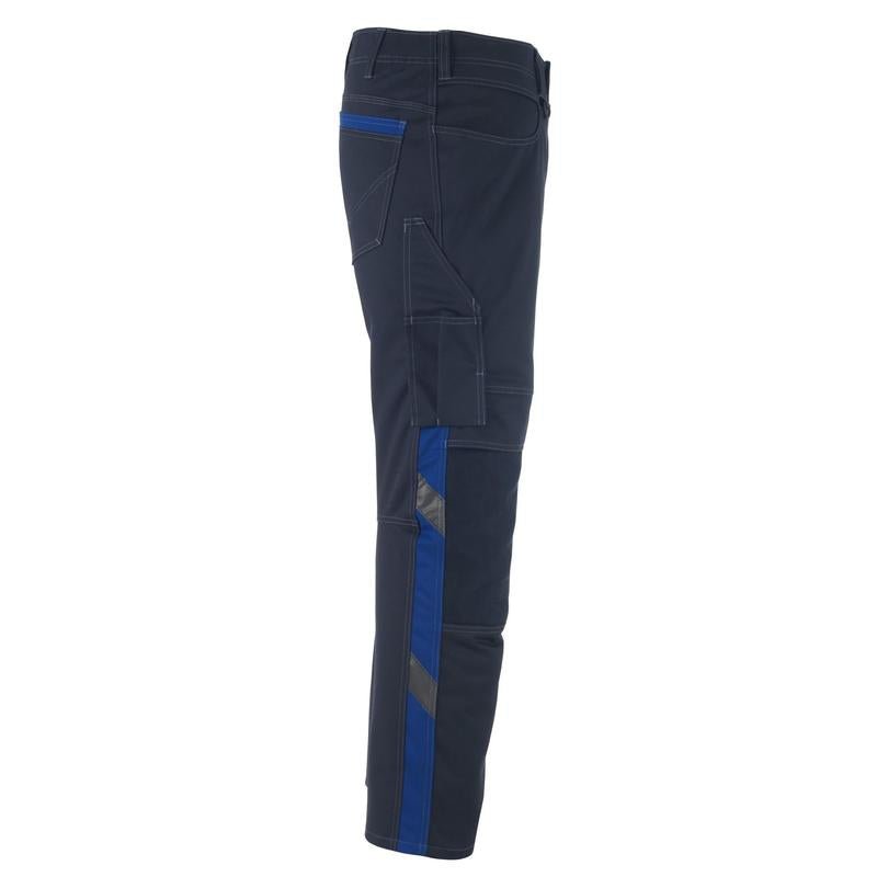 Pantalon MASCOT® Erlangen, bleu noir/bleu maïs