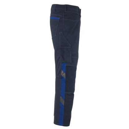 Pantalon MASCOT® Erlangen, bleu noir/bleu maïs