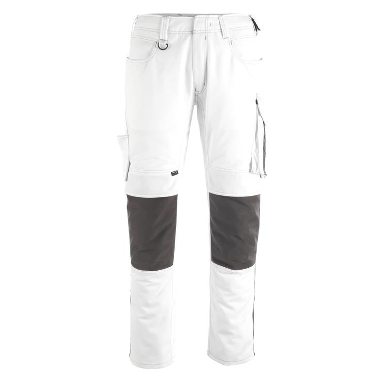 Pantalon MASCOT® Erlangen, blanc/anthracite foncé