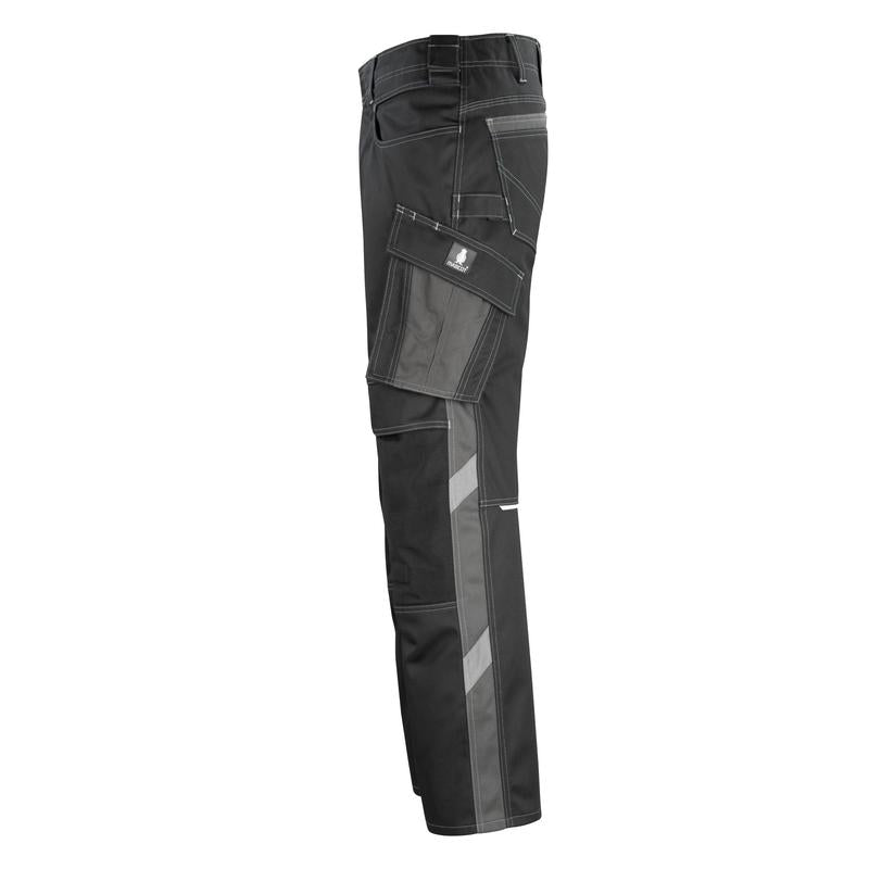 Pantalon MASCOT® Erlangen, noir/anthracite foncé
