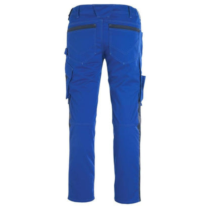 MASCOT® Erlangen pantalon, bleu maïs/bleu noir