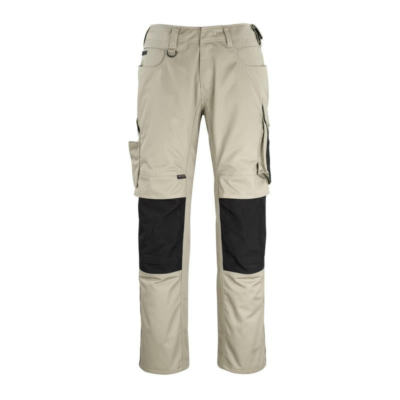 MASCOT® Erlangen pantalon, kaki clair/noir