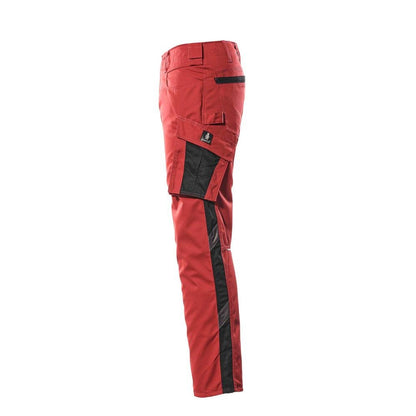 Pantalon MASCOT® Oldenburg, rouge/noir