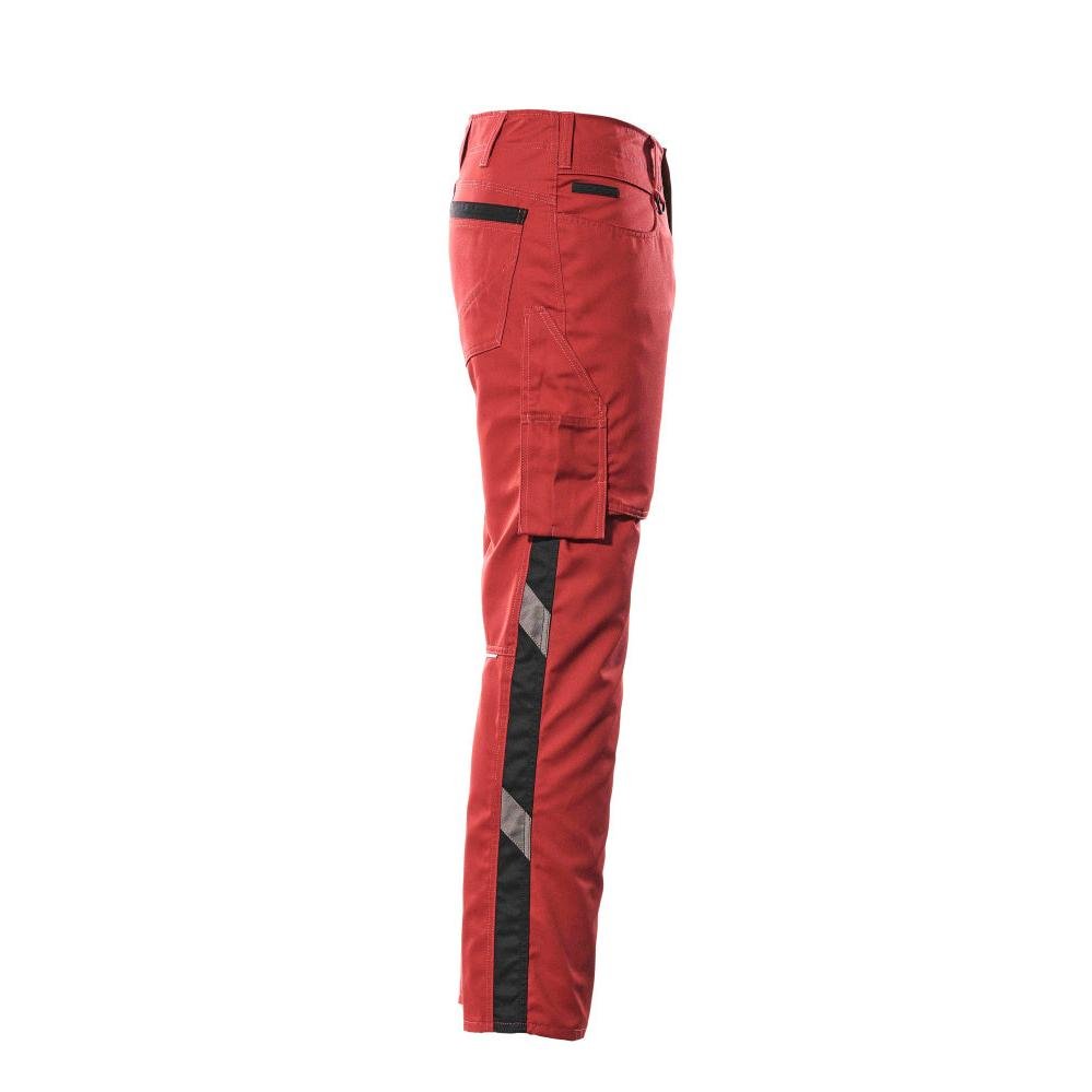 Pantalon MASCOT® Oldenburg, rouge/noir