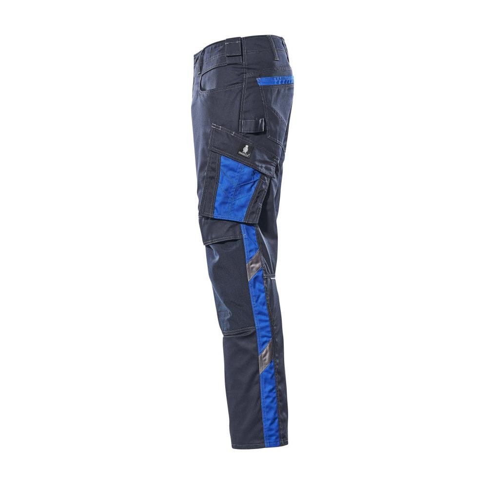 Pantalon MASCOT® Mannheim, bleu noir/bleu maïs