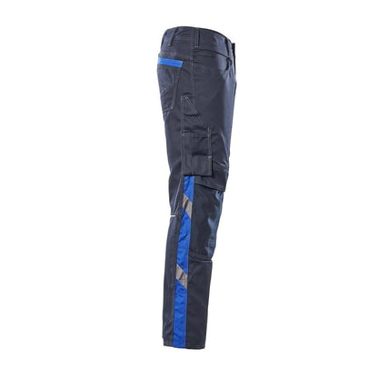 Pantalon MASCOT® Mannheim, bleu noir/bleu maïs