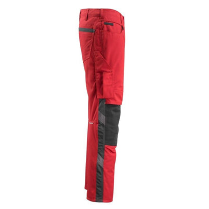 Pantalon MASCOT® Mannheim, rouge/noir