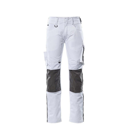 Pantalon MASCOT® Mannheim, blanc/anthracite foncé