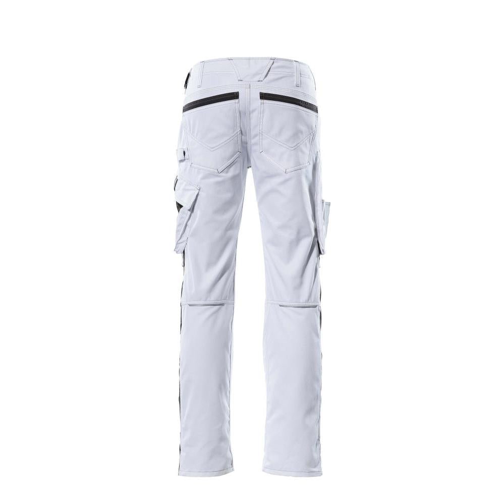 Pantalon MASCOT® Mannheim, blanc/anthracite foncé