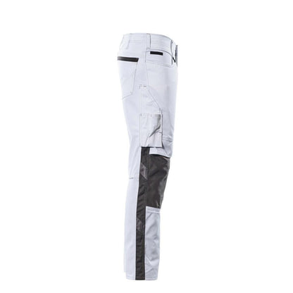 Pantalon MASCOT® Mannheim, blanc/anthracite foncé
