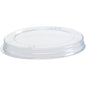 Le couvercle PS transparent de Duni GmbH est plat, rond avec un bord surélevé et s'adapte parfaitement au récipient 127730. Parfait comme solution d'emballage pour la gastronomie. L'emballage contient 3400 pièces.