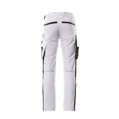 Pantalon MASCOT® Lemberg, blanc/anthracite foncé