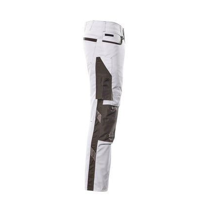 Pantalon MASCOT® Lemberg, blanc/anthracite foncé