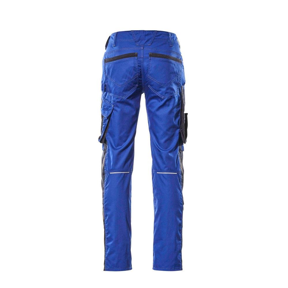 MASCOT® Pantalon Lemberg, bleu maïs/bleu noir