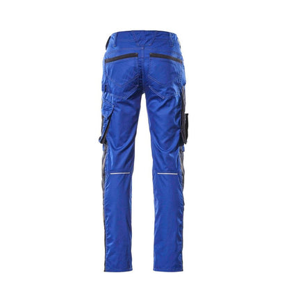 MASCOT® Pantalon Lemberg, bleu maïs/bleu noir