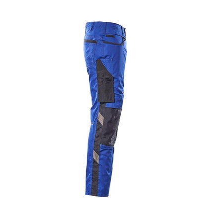 MASCOT® Pantalon Lemberg, bleu maïs/bleu noir