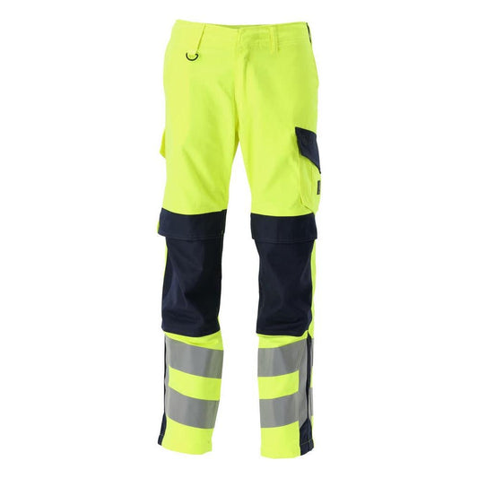 MASCOT® Arbon pantalon Multisafe, haute visibilité jaune/noir-bleu