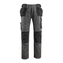 MASCOT® Bremen pantalon d'artisan, anthracite foncé/noir