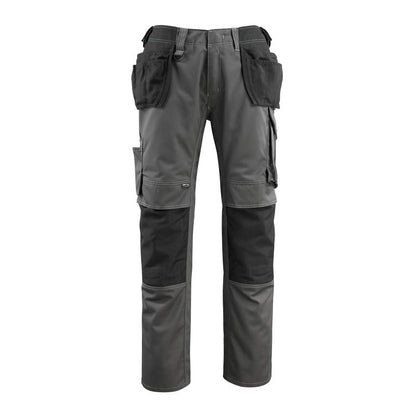 MASCOT® Bremen pantalon d'artisan, anthracite foncé/noir