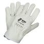 NITRAS DRIVER WINTER, gants en cuir de vachette pleine fleur, gris