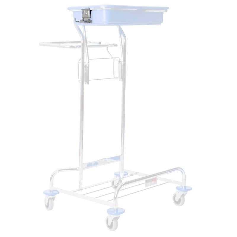 Support VERMOP avec 2 crochets, acier inoxydable, 6 x 7 x 7 cm