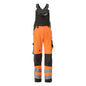 MASCOT® Newcastle salopette, orange haute visibilité/anthracite foncé