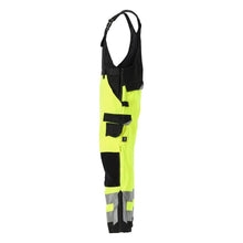 MASCOT® Newcastle salopette, jaune/noir haute visibilité