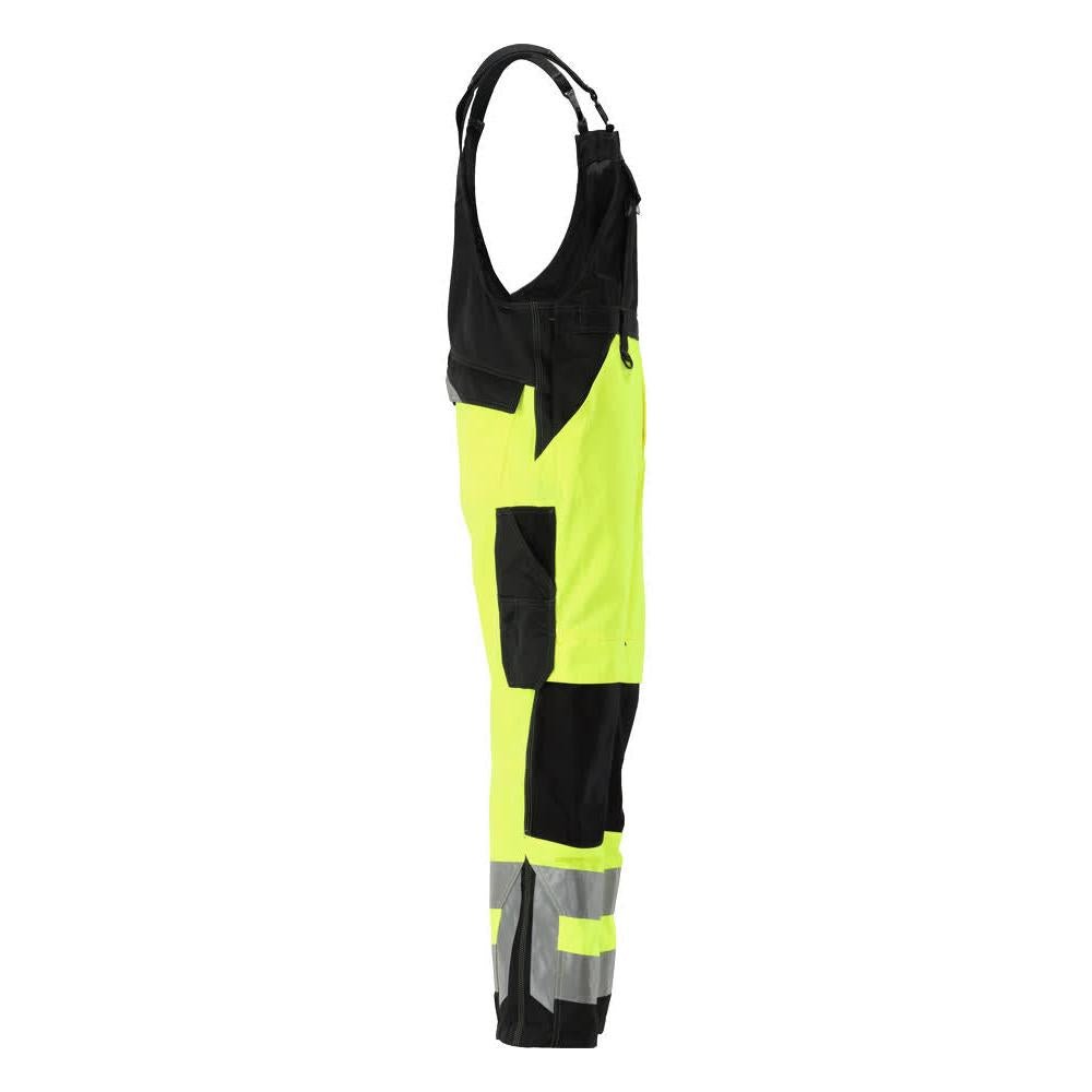 MASCOT® Newcastle salopette, jaune/noir haute visibilité