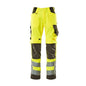 MASCOT® Kendal pantalon, jaune haute visibilité/anthracite foncé