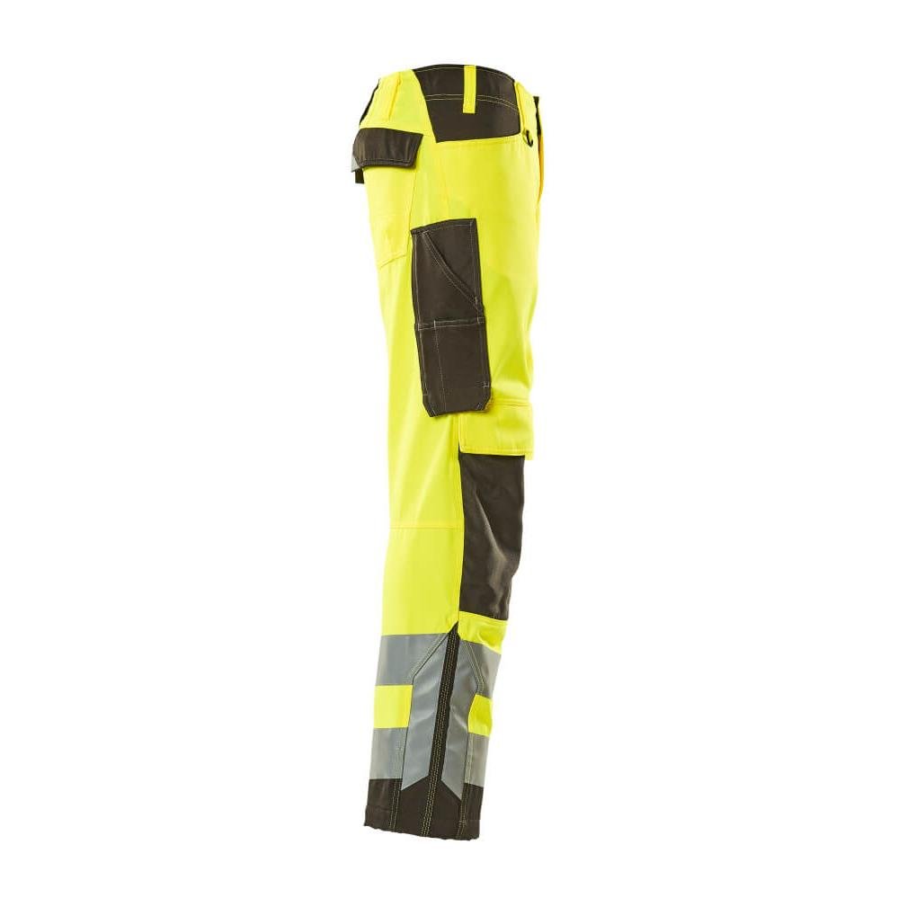 MASCOT® Kendal pantalon, jaune haute visibilité/anthracite foncé