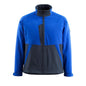 MASCOT® Finley Soft Shell veste, bleu maïs/bleu noir