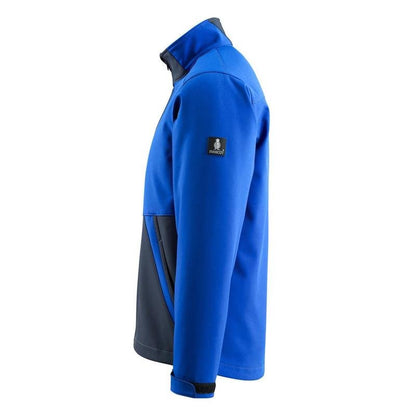 MASCOT® Finley Soft Shell veste, bleu maïs/bleu noir