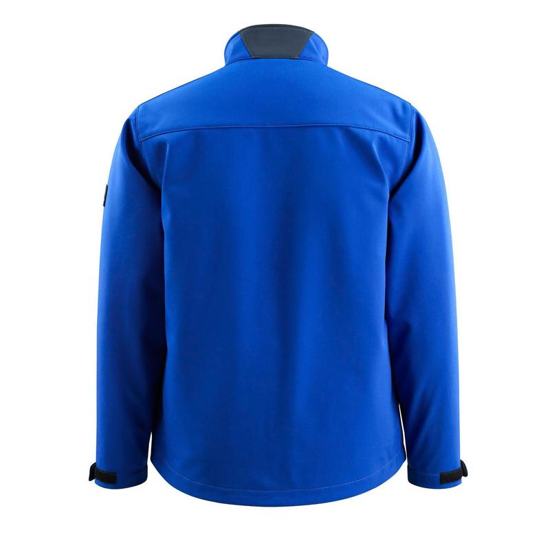 MASCOT® Finley Soft Shell veste, bleu maïs/bleu noir
