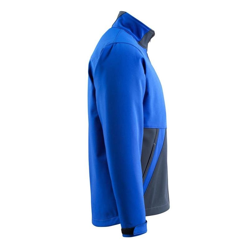 MASCOT® Finley Soft Shell veste, bleu maïs/bleu noir