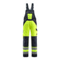 MASCOT® Gosford salopette, jaune haute visibilité/noir-bleu