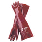 Gants NITRAS PVC, rouge, jersey coton EN 388 | Paquet (12 paires)