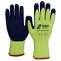 NITRAS WINTER BLOCKER, gants d'hiver, jaune fluo / bleu