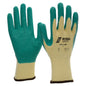 NITRAS GRIP, gants en latex, jaune/vert