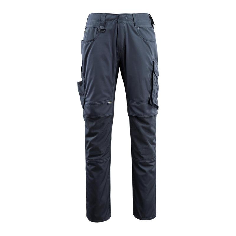 Pantalon MASCOT® Lemberg taille 76C46, noir-bleu | Paquet (1 pièce)